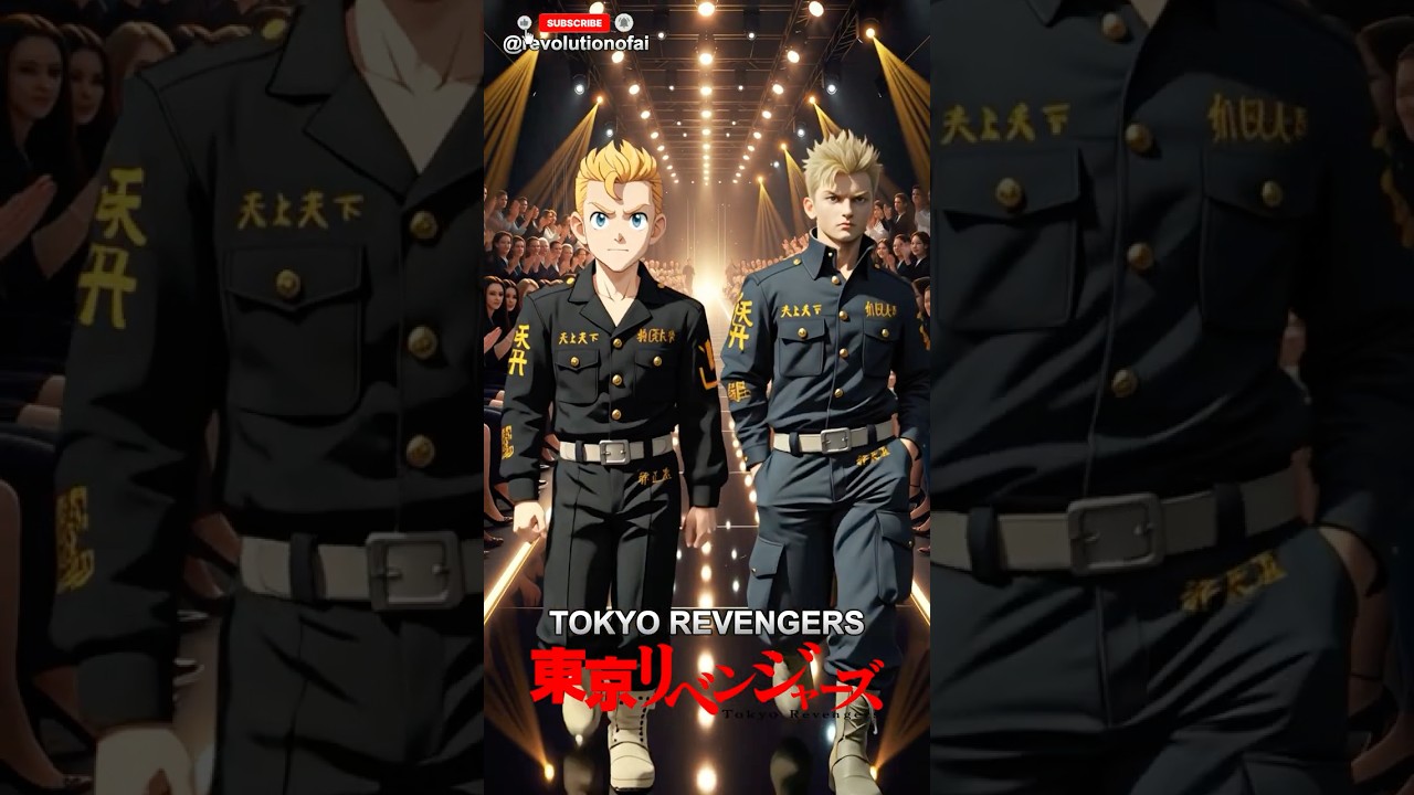 Anime to Reality: Tokyo Revengers Live Action x Anime Street Runway Transformation
