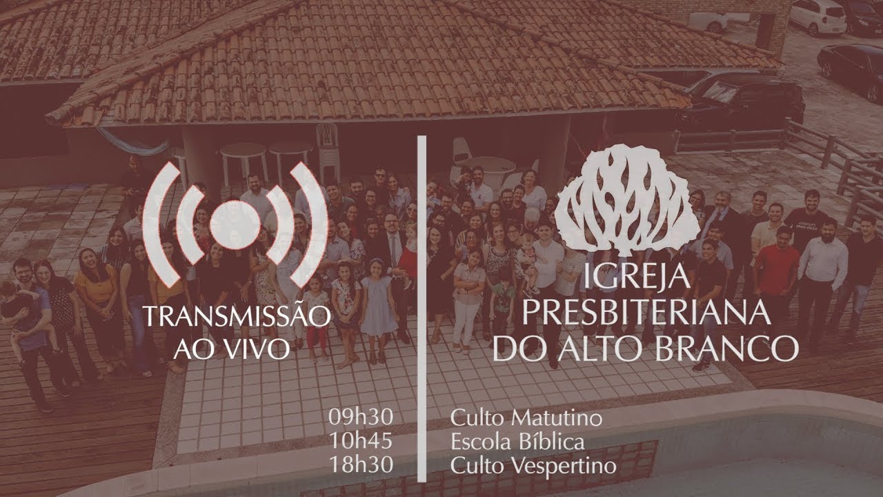 Transmiss&atilde;o ao vivo | Culto Vespertino| IPAB 26/10/2025