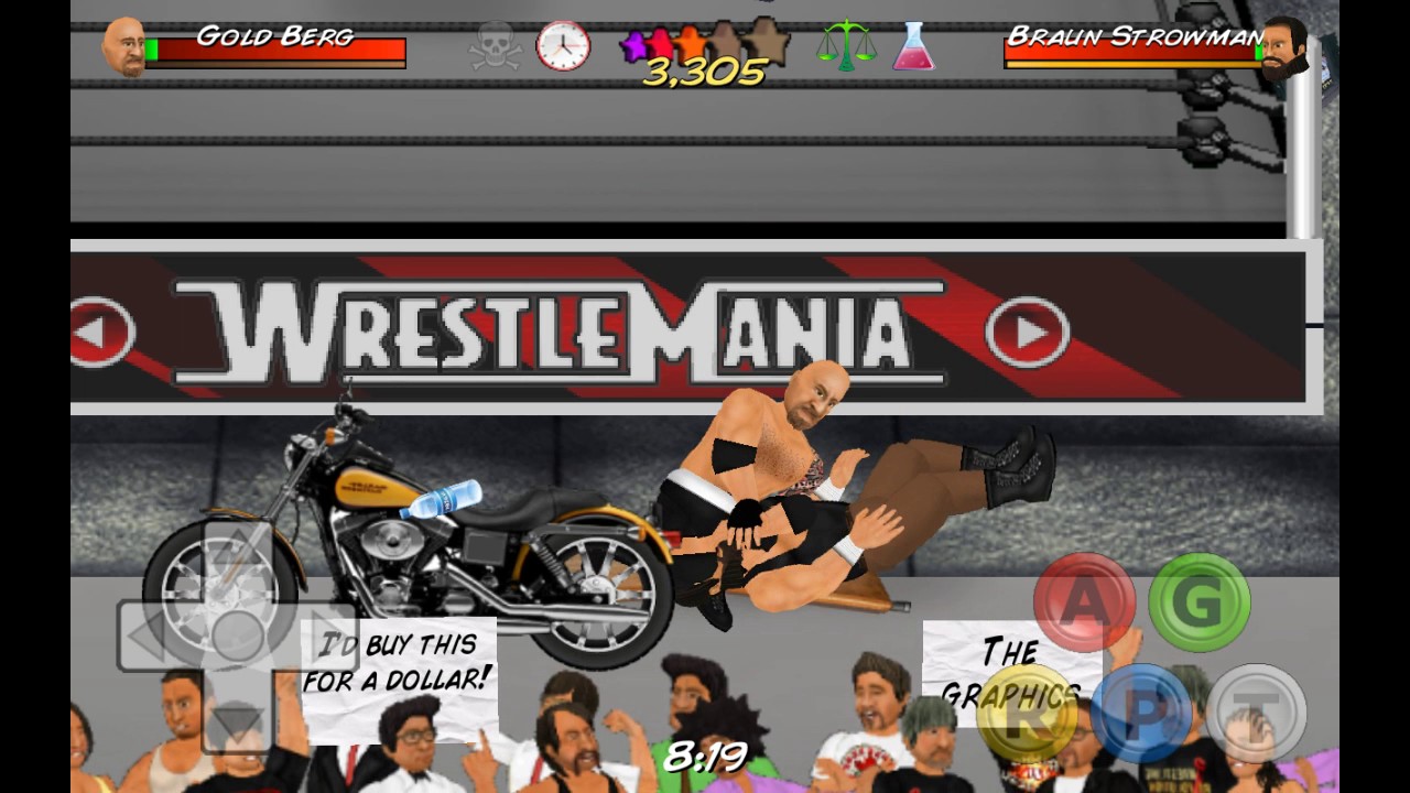Goldberg Vs Braun Strowman  (Strong vs Strong) Dream Match