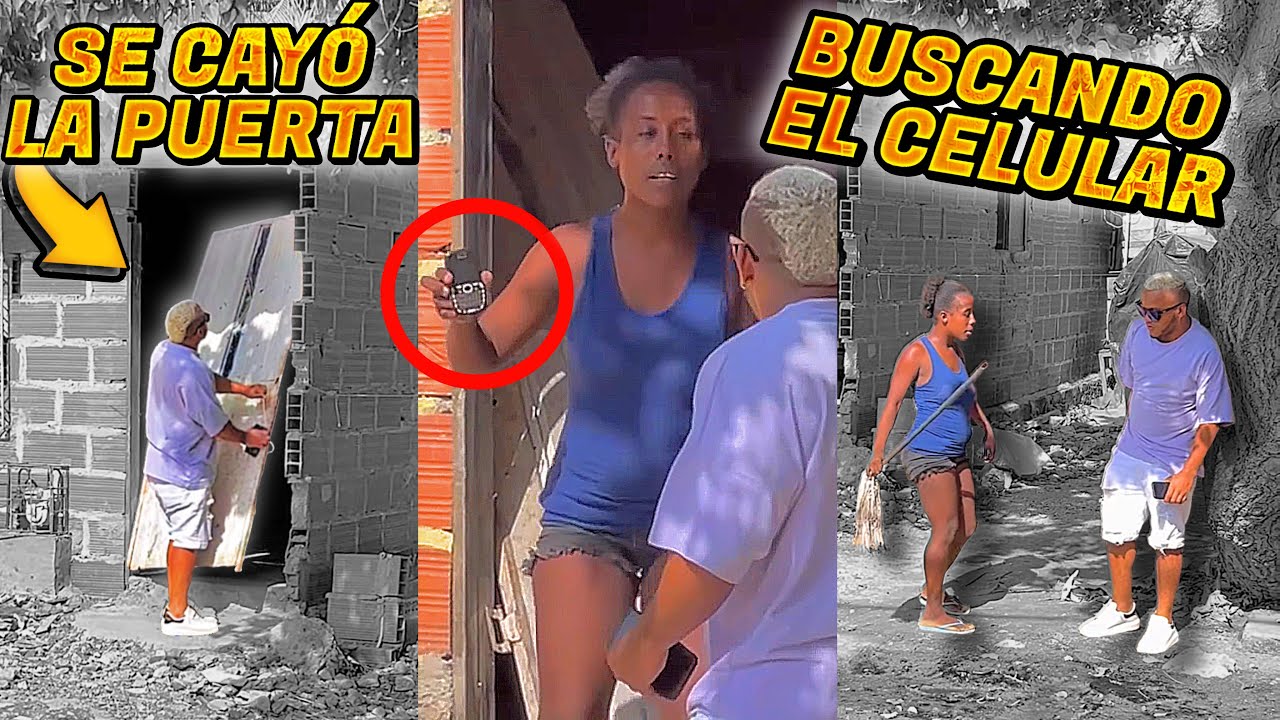 Buscando mi TELÉFONO PERDIDO 📱2 (Se cayó la PUERTA 🚪)