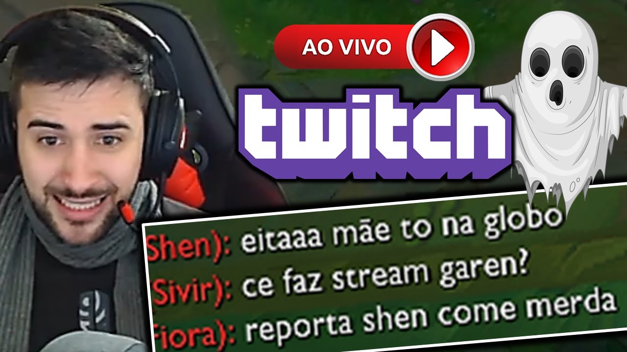 TOMEI GHOST E AINDA STOMPAMOS OS CARAS &ndash; LOL