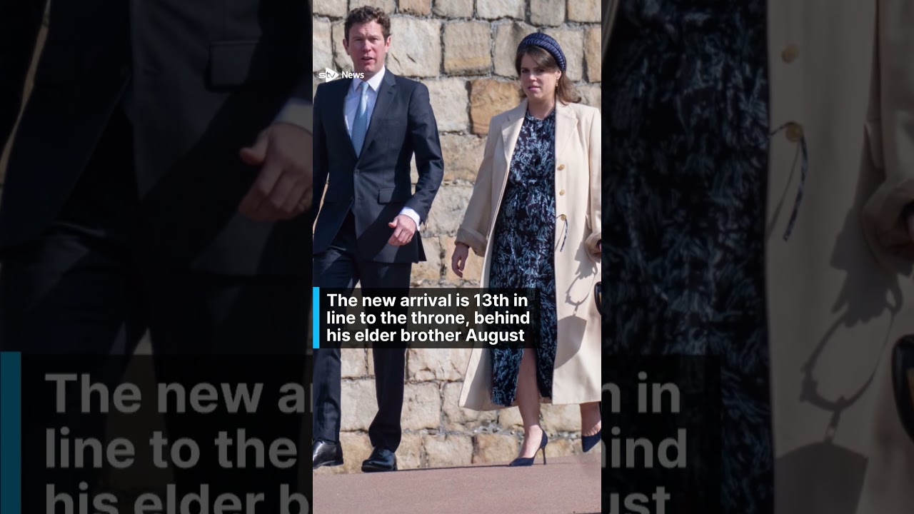 Princess Eugenie announces arrival of second son Ernest