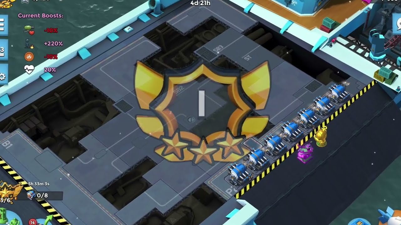Boom Beach - Warships Season 82 - Push to legendary