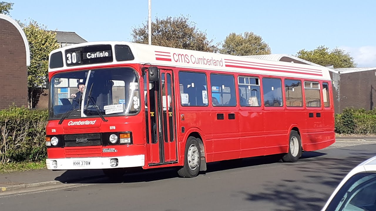 *Hellfire TL11* Preserved Cumberland Leyland National MK2 378 (KHH 378W)