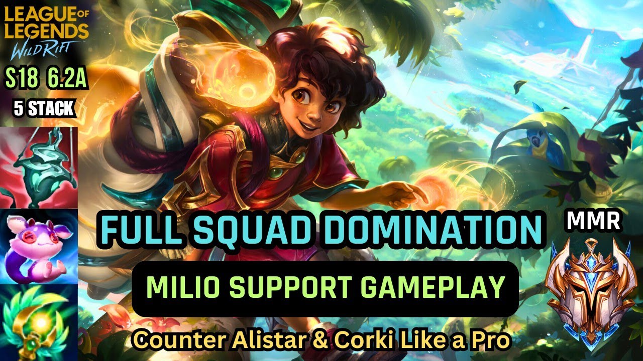 Wild Rift Milio Support Guide - Protect & Dominate - Build, Runes & Gameplay Tips