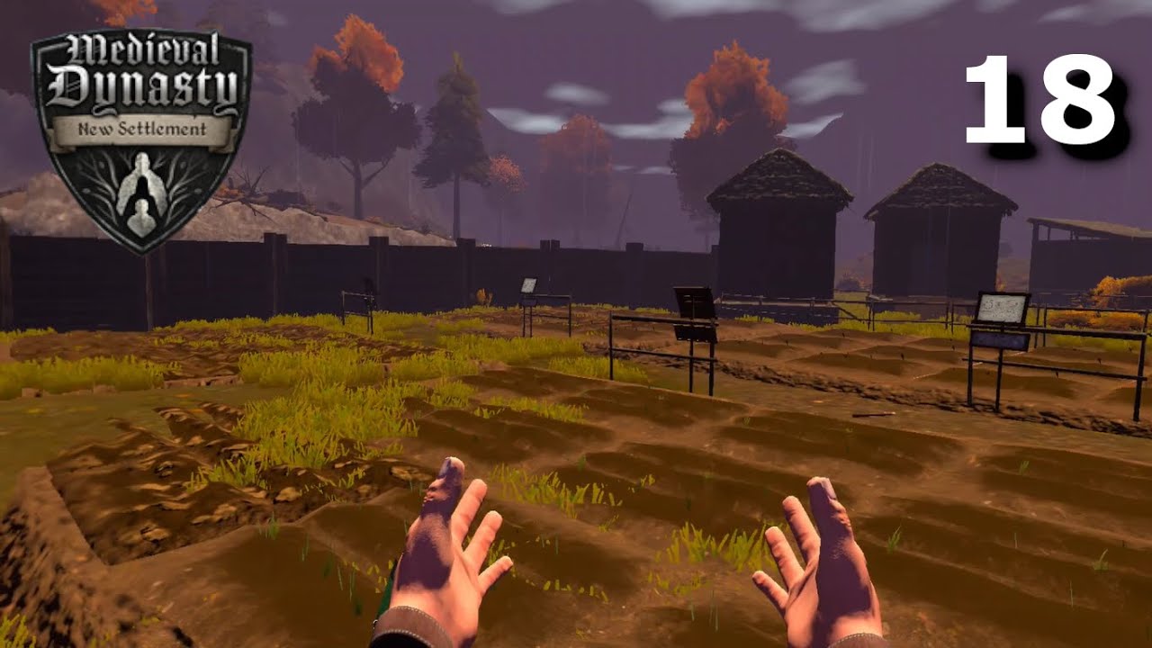 Medieval Dynasty New Settlement VR: (Building the Farm)  FULL PLAYTHROUGH + REVIEW PART 1 on QUEST 3