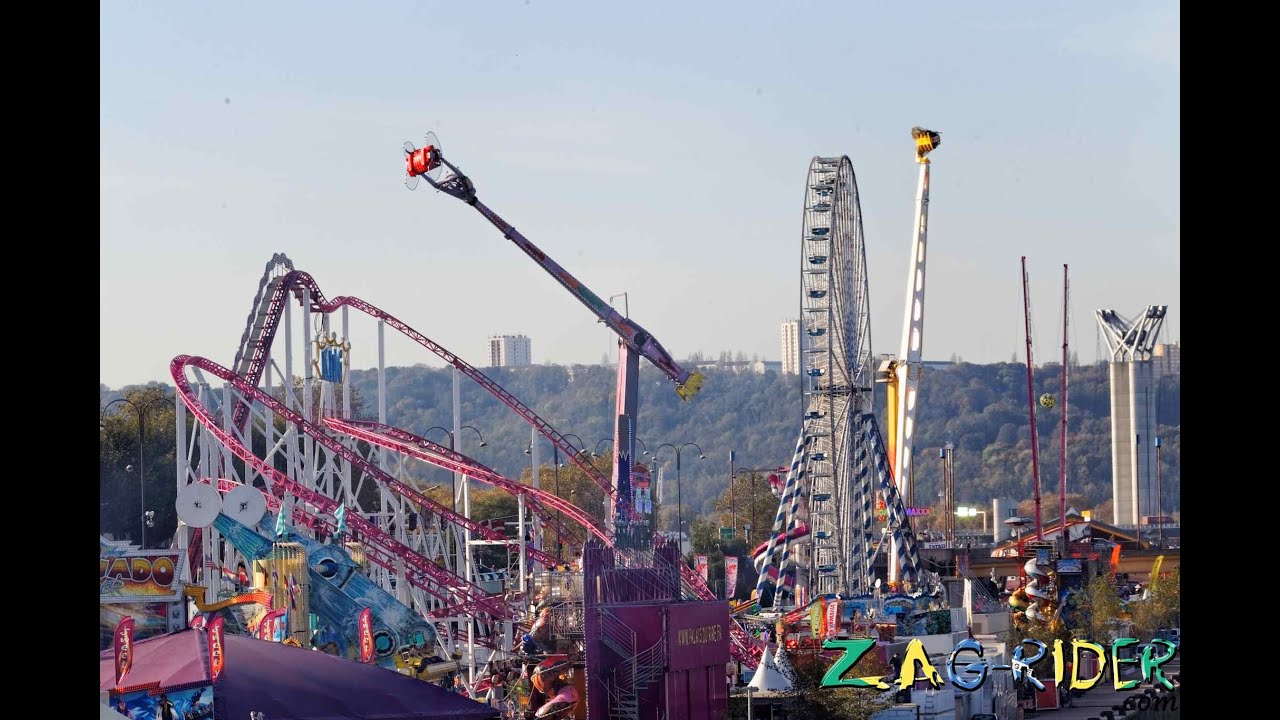 Reportage vidéo fête foraine de Rouen 2014