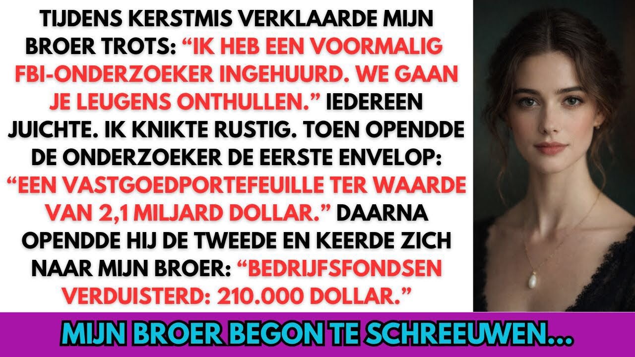 Mijn broer betaalde €15K om mij te laten falen — het rapport onthulde €2,1 miljard en zijn fraude