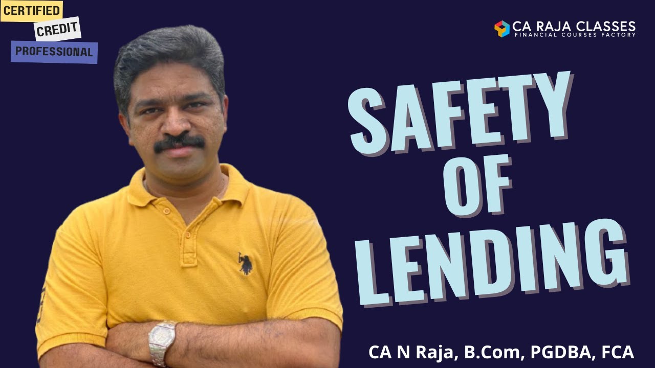 Safety of Lending | Certified Credit Professional | www.carajaclasses.com