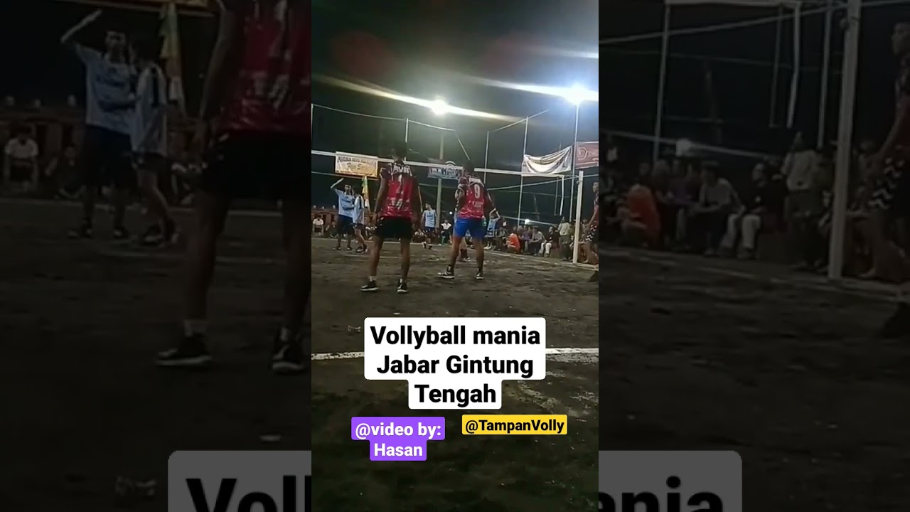Volimania Jabar hari ini Gintung Tengah #shorts #volleyball by Hasan