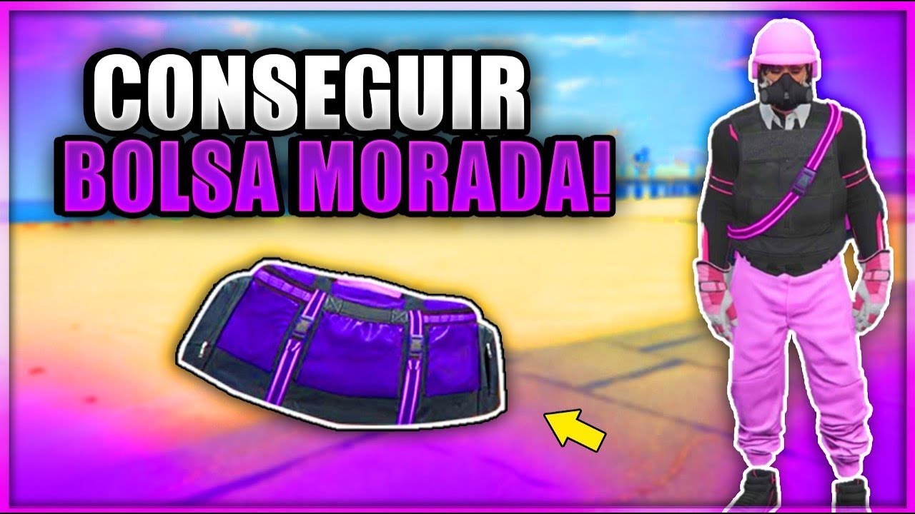 ✅BOLSA DE LOS ATRACOS AL BANCO COLOR MORADA! GTA ONLINE - Clothing Glitches GTA 5 Online AFTER PATCH