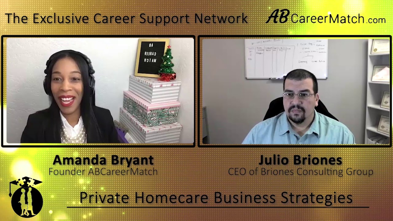 Julio Briones | #GetHiredToday Ep. 6 | The Exclusive Career Support Network with Amanda Bryant
