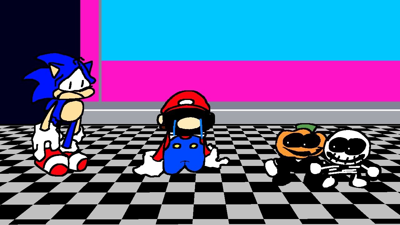 [FNF] Malevolent (Phantasm Mario Mix) ft. @rufi_uhh