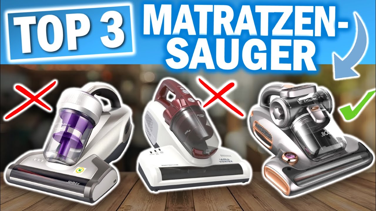Welchen MATRATZENSAUGER soll ich kaufen?: Die 3 Besten Milbensauger 2026!