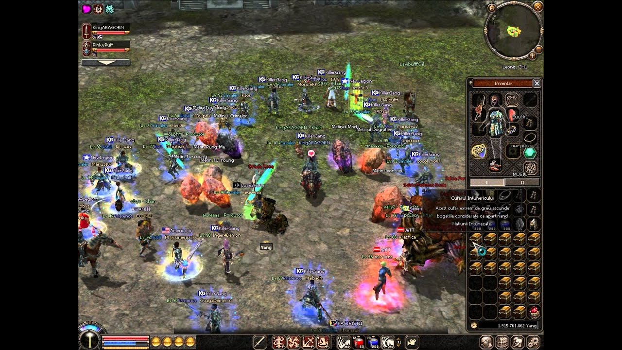 Metin2 ro primu mental Leonis 105 KingARAGORN