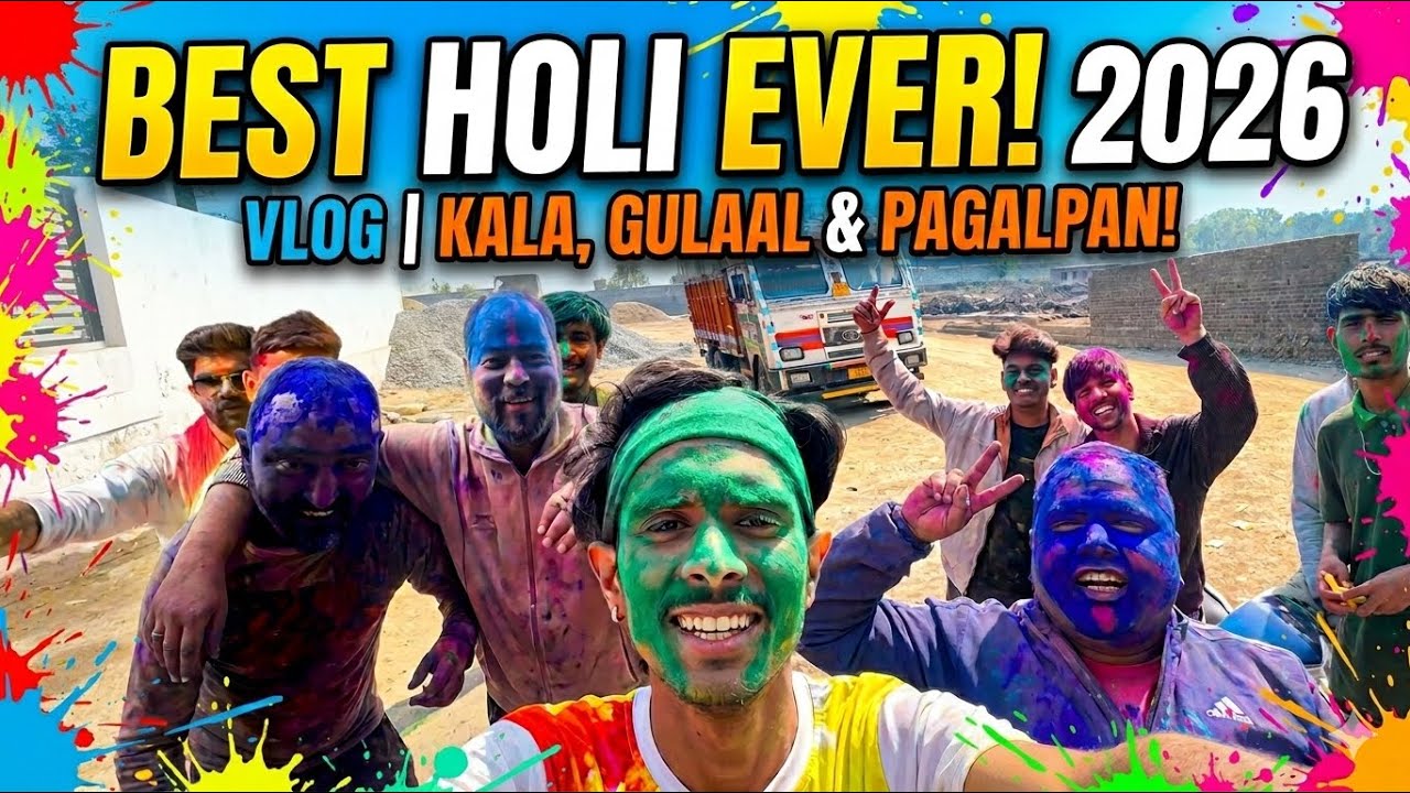 Warning ⚠️ Ye Holi Normal Nahi Thi.. Bura Na Mano Holi Hai! (2026 Edition) 🔫🔥