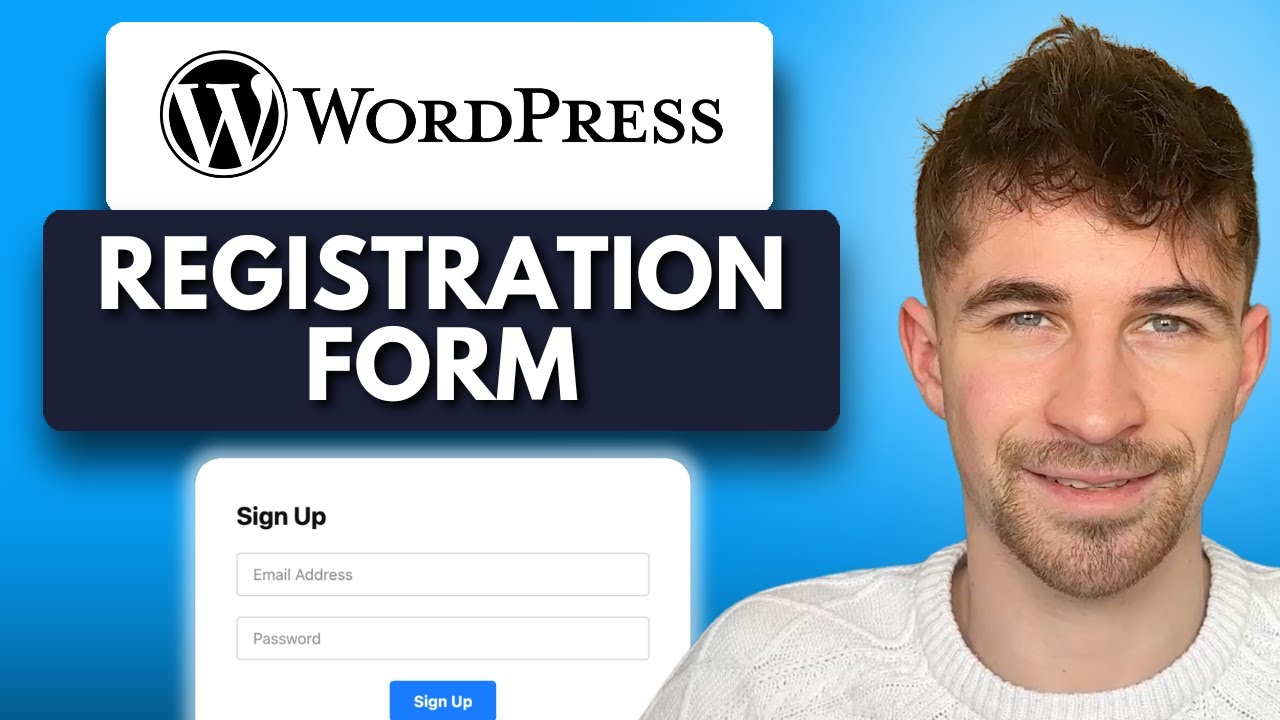 Как добавить пользовательскую форму регистрации на свой сайт WordPress (2025)