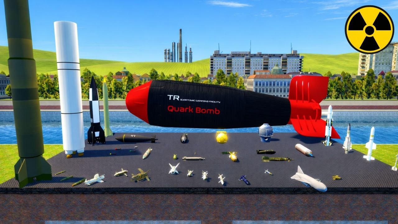 I Tested EVERY Nuclear Rocet Bomb in an Open Field Until it Broke | GMod ☢️