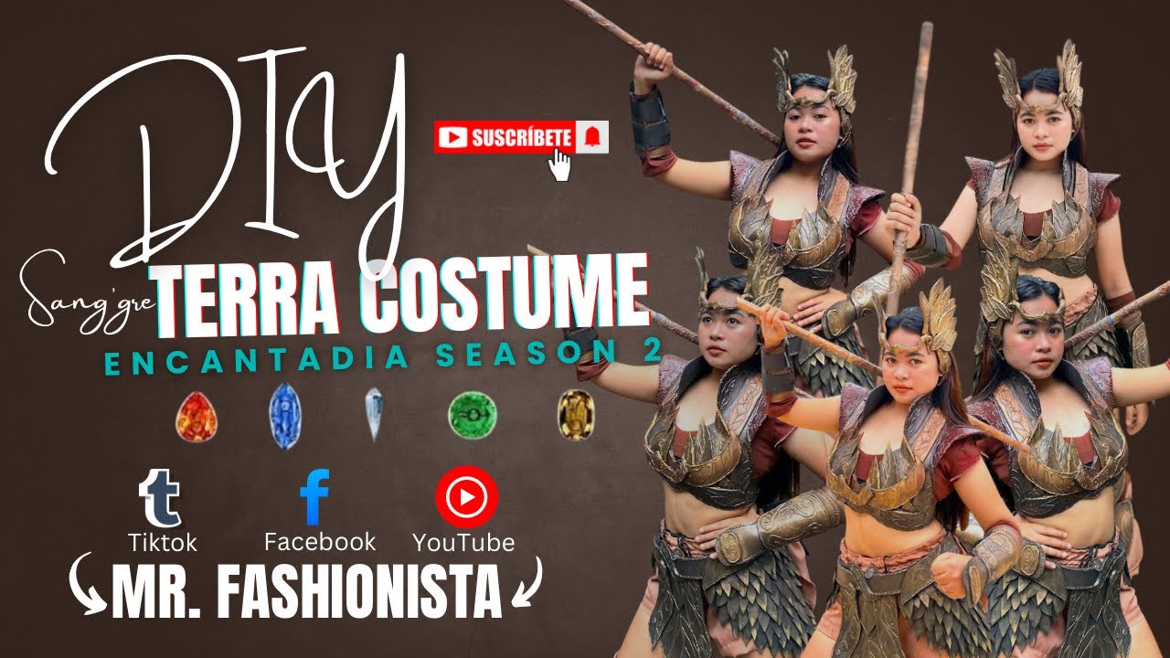ENCANTADIA CHRONICLES | DIY SANGGRE TERRA COSTUME✂️💎