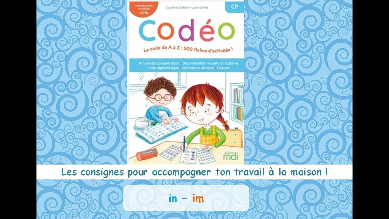 Fiches Codéo in im