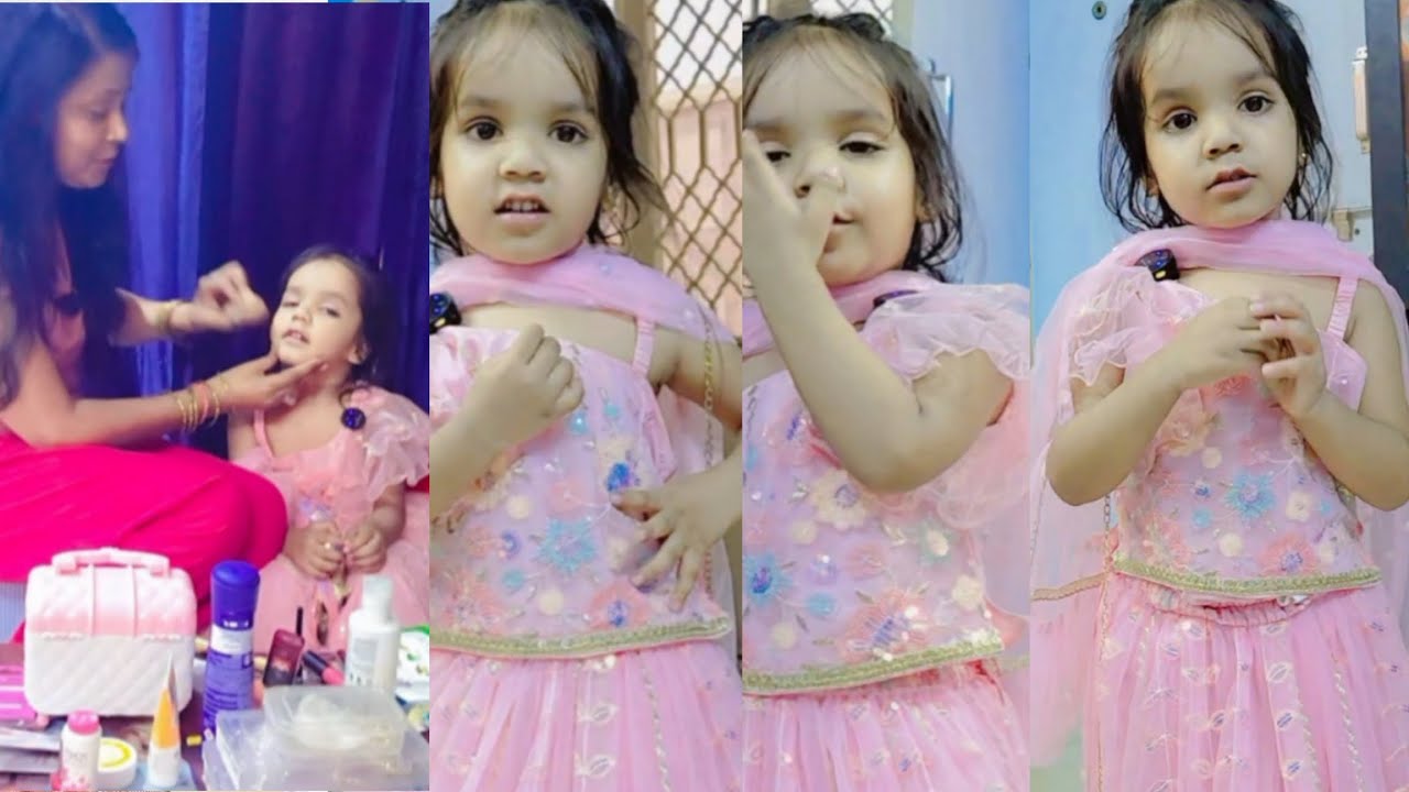 Anaya ne karwaya Makeup 💄 mamma ke parlour @Anayashouryavlogs 