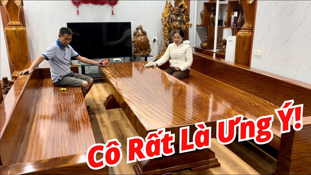 🟢Vợ Đi Mua Bàn Ghế Nguyên Khối Không Hỏi Chồng và Cái Kết Bất Ngờ | gỗ Việt Bắc