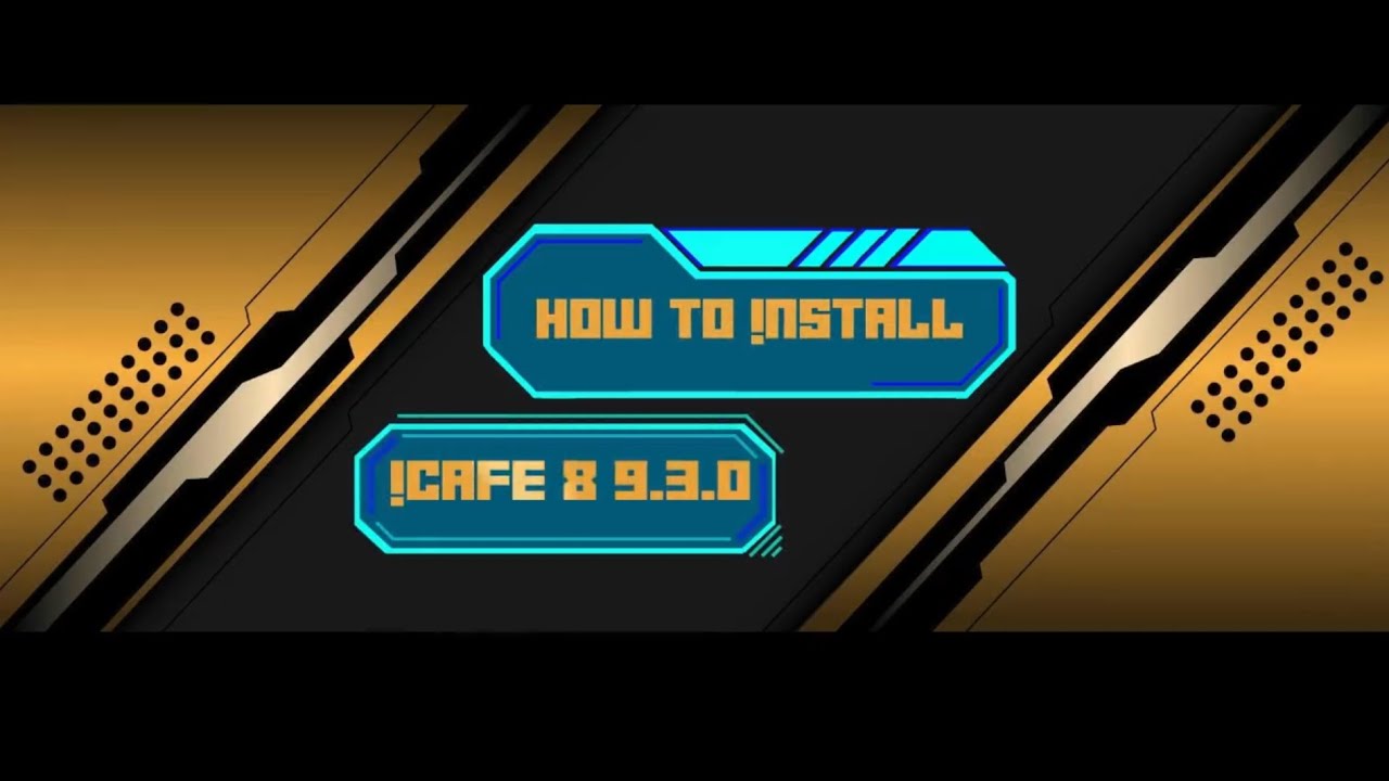 How to Install icafe 8 9 3 0