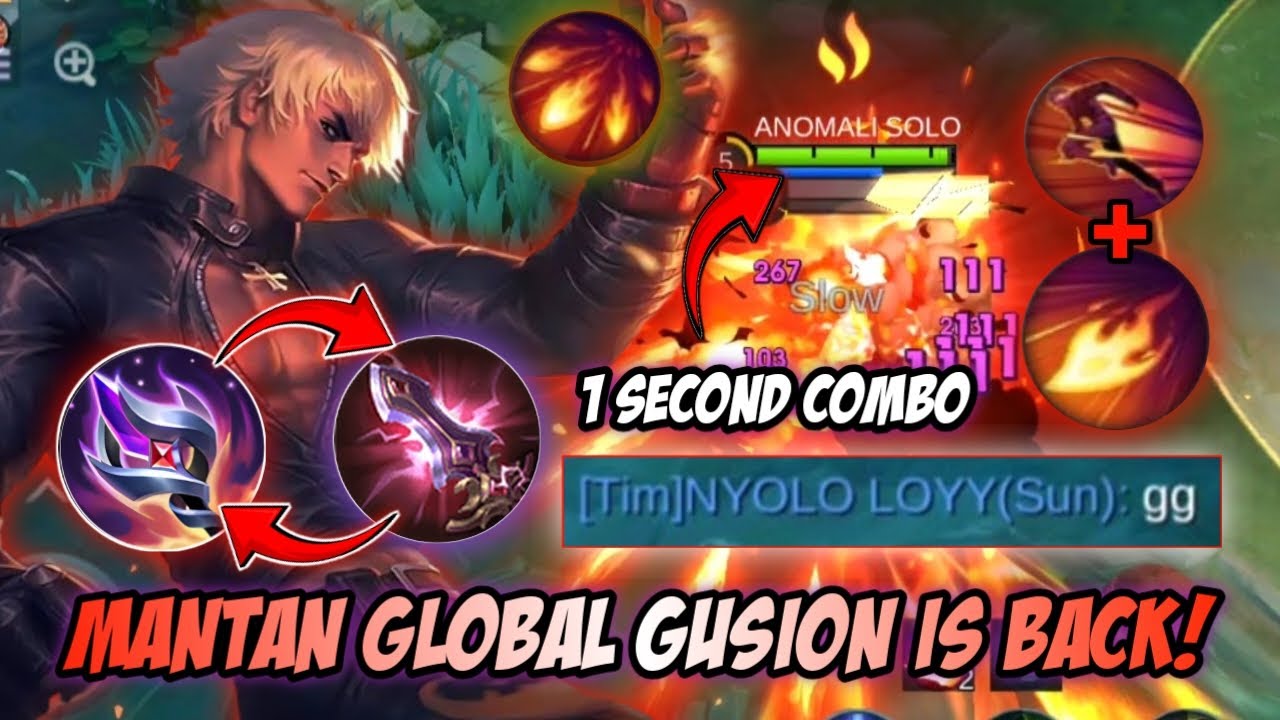 HAHA NANGIS KAN! KARMA MUSUH TERLALU SOMBONG RECAL RECAL! LANGSUNG RATA KENA COMBO GUSION GW! | MLBB