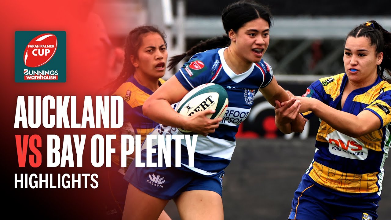 RD 3 HIGHLIGHTS: Auckland v Bay of Plenty (Farah Palmer Cup 2025)