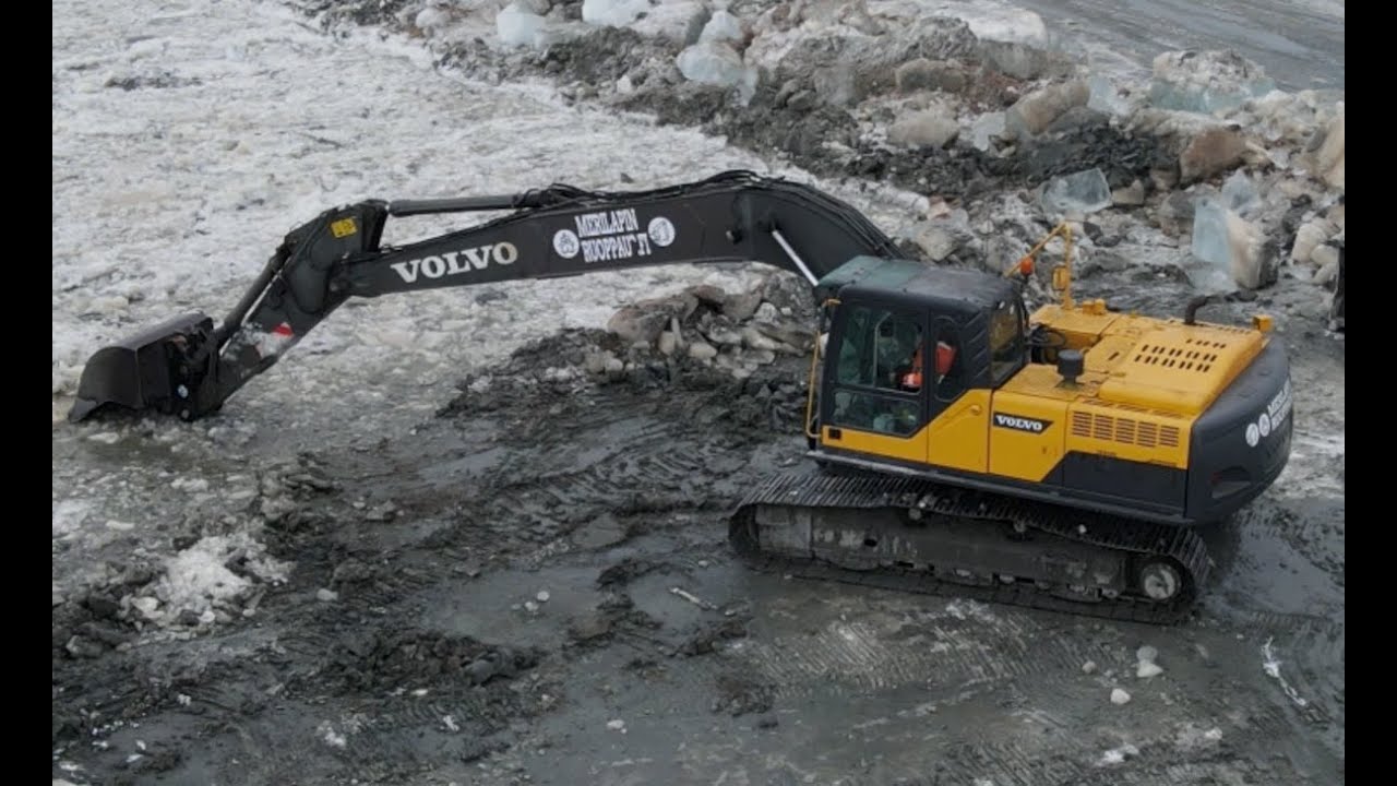 Simojokisuun talviruoppaus