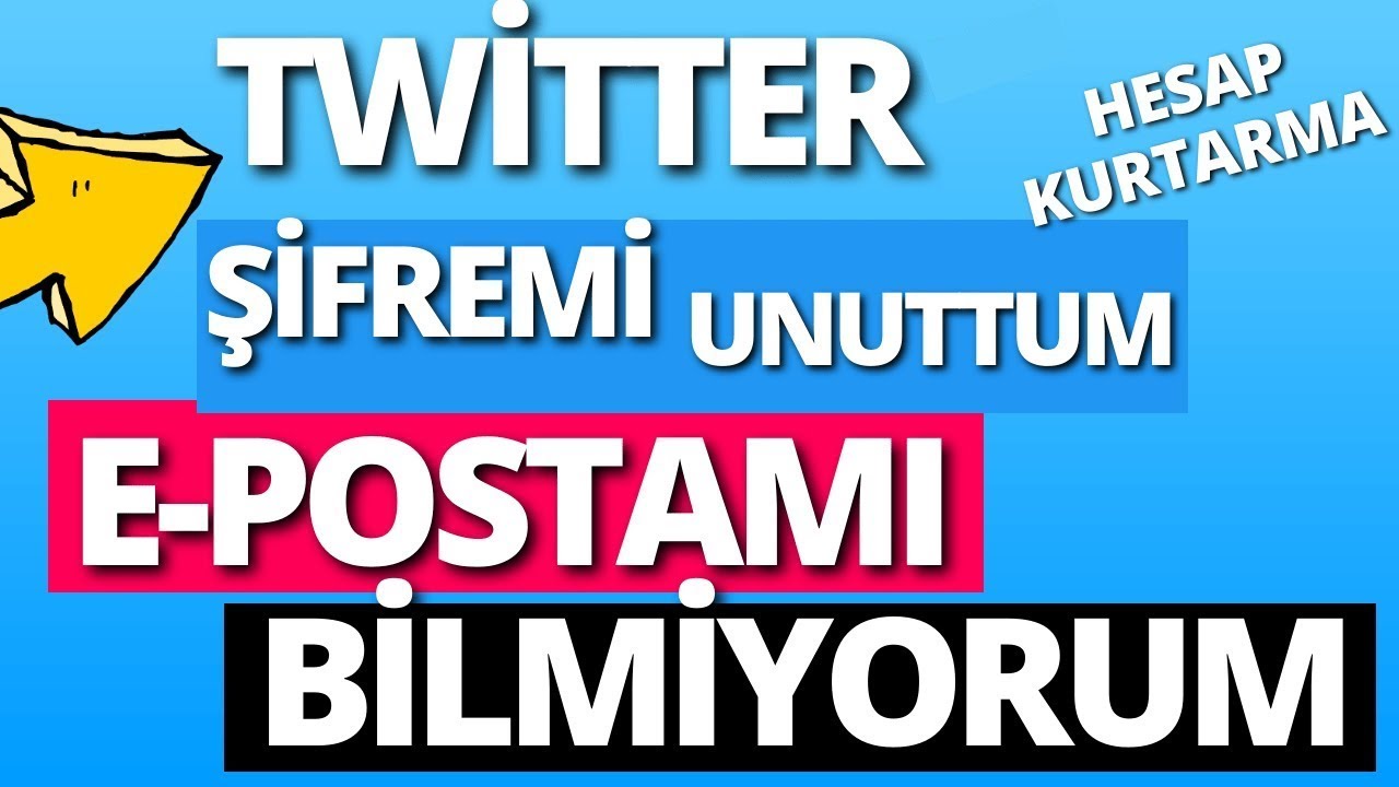 Twitter Şifremi Unuttum E Postamı Bilmiyorum | Hesap Kurtarma (2024)
