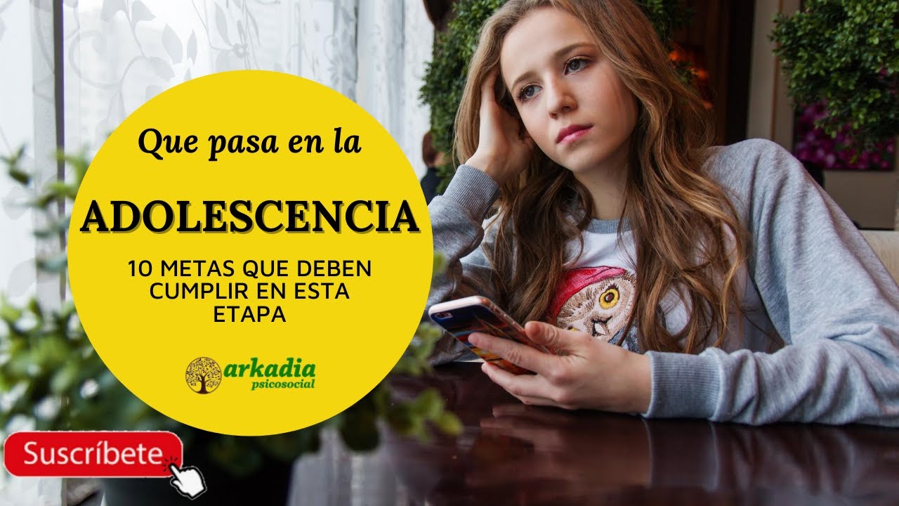 Que pasa en la Adolescencia + 10 metas que deben cumplir tus hijos adolescentes