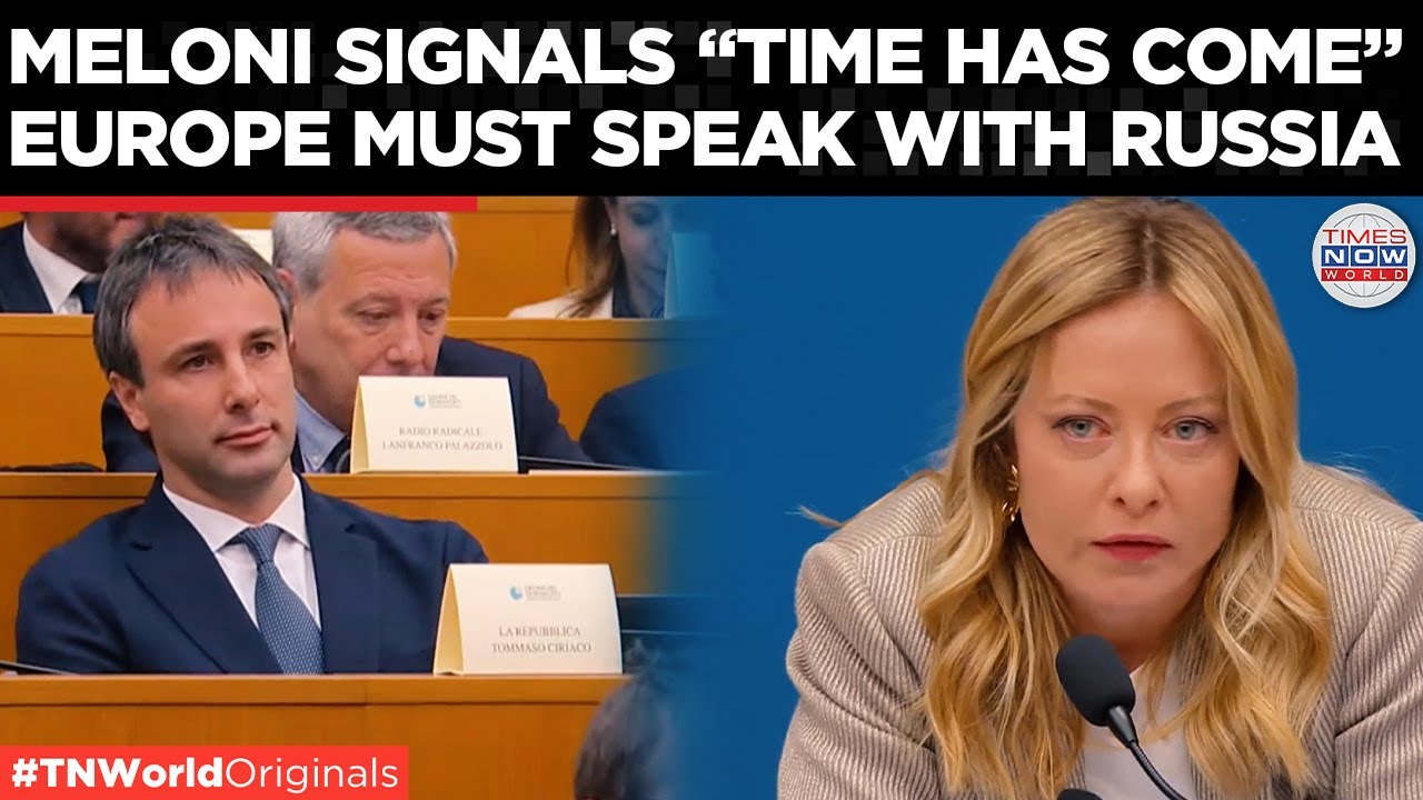 ITALY BREAKS RANKS: Meloni Warns Europe &ldquo;Can&rsquo;t Just Speak One Side&rdquo; | Times Now World