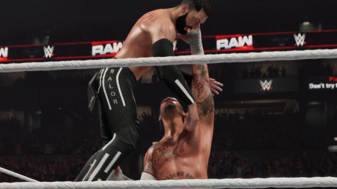 WWE 2K25 CM Punk vs Finn Balor