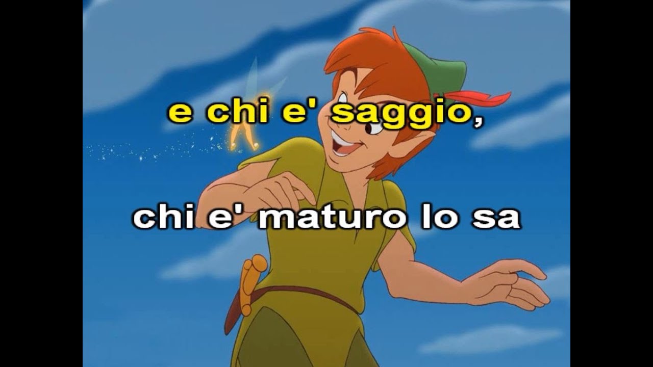 Edoardo Bennato - L'isola che non c'è (karaoke - fair use)