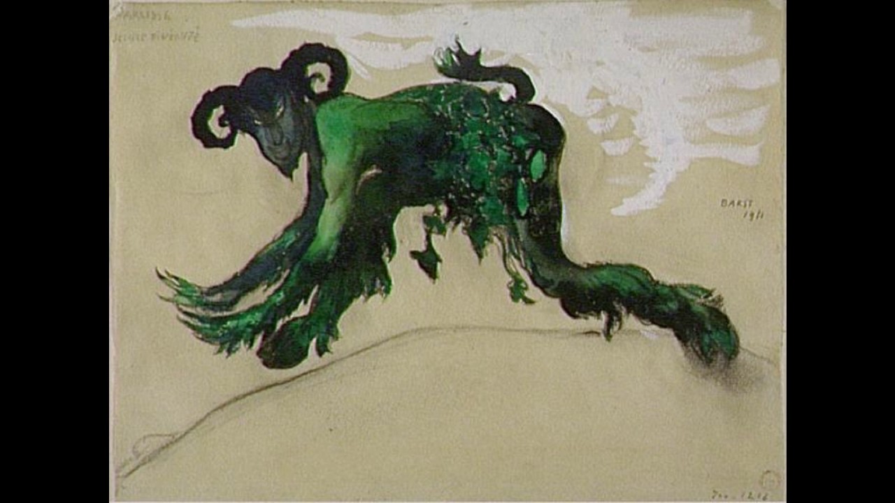 Bakst Leon  萊昂巴克斯特 Art Nouveau  Mir Iskusstva    Russian