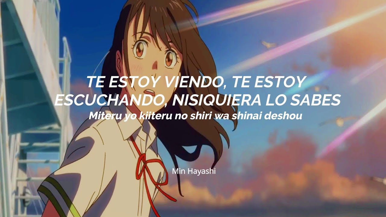 Suzume no Tojimari - Theme Song Full | Kanata Haluka by Radwimps | Sub espa&ntilde;ol + Romaji ; AMV