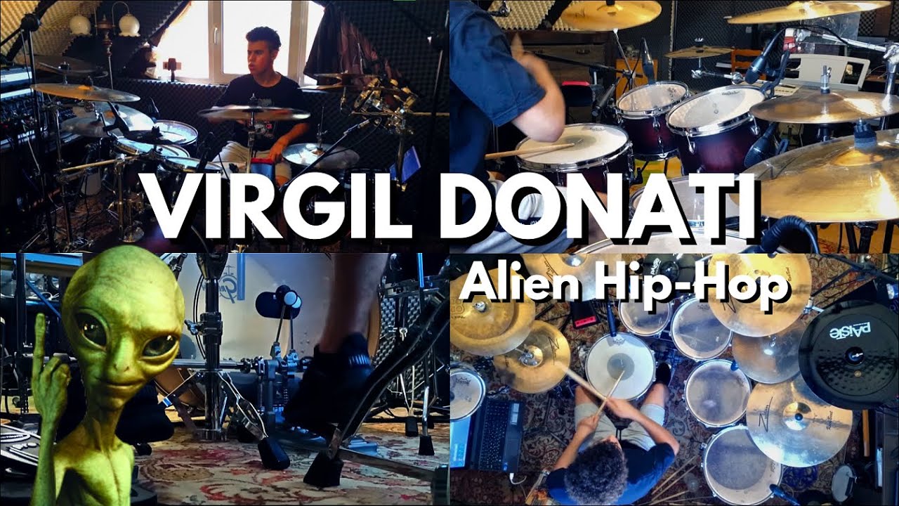 Virgil Donati (Planet X) | Alien Hip Hop | Drum Cover - Petaka