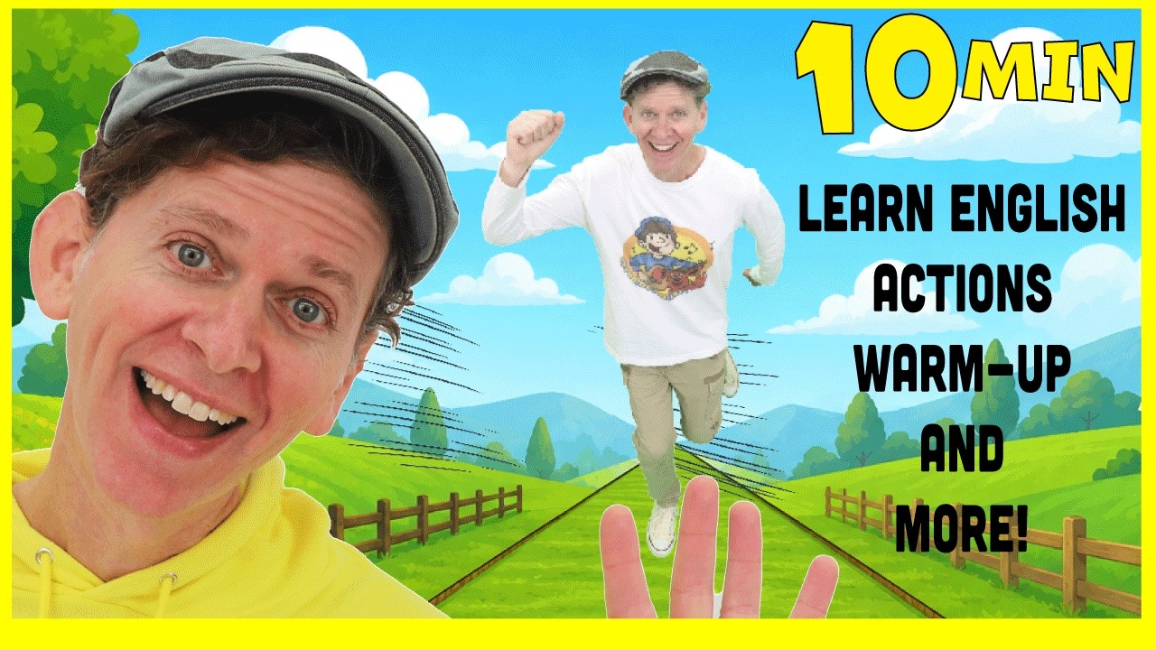 Immersion Actions and More | 10 Minutes Long Play | Dream English Kids