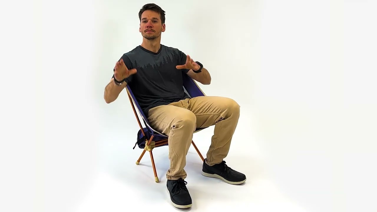 Montage de la chaise de randonnée et camping FOLDING CHAIR LITE de SUMMIT