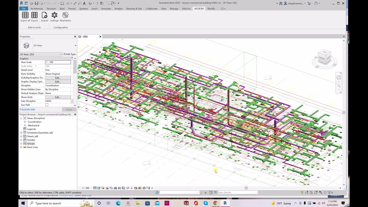 OpenBOM Online 3D Takeoff For Autodesk Revit