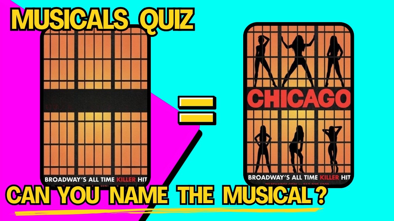 Guess The Musical By the Poster