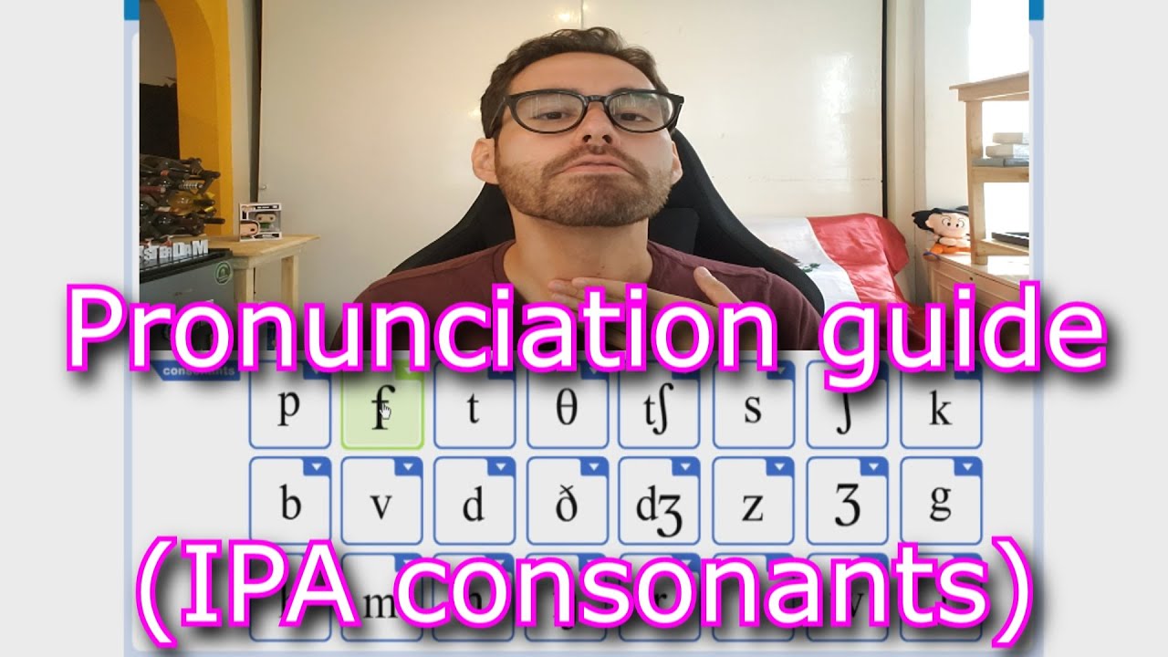Guía de consonantes IPA (International Phonetic Alphabet) Mejora tu acento y pronunciación en inglés