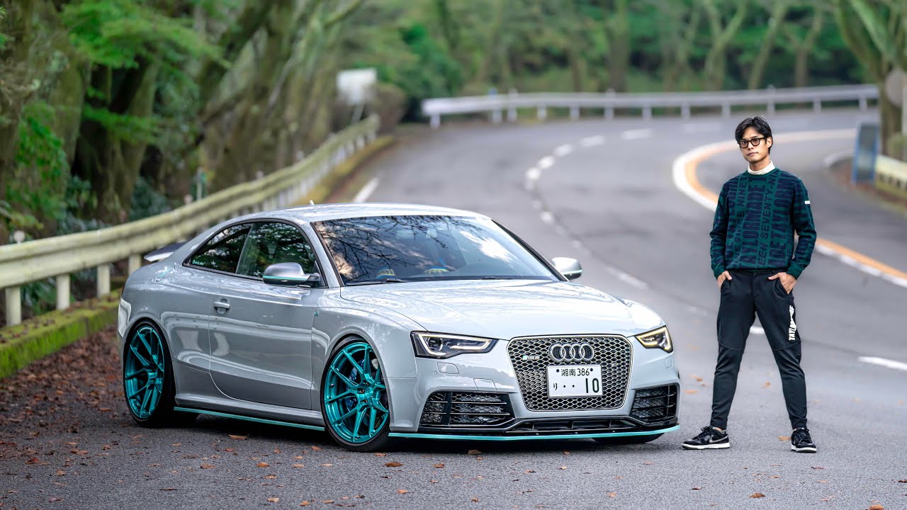 【神カスタム】　Audi RS５　　ターンパイク箱根を走るためにカスタムされたRS５が格好良すぎる！！！