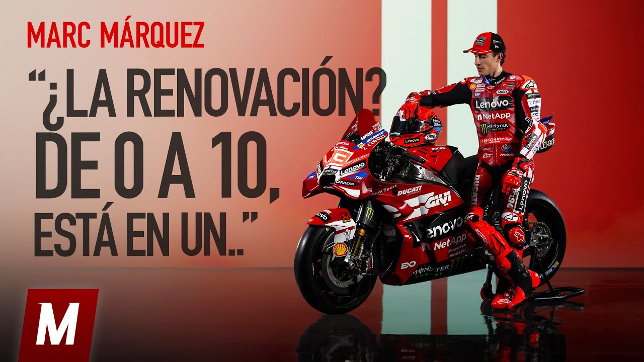 MARC MÁRQUEZ, a por el décimo: la renovación, recuperación, rivales... (desde Madonna di Campiglio)