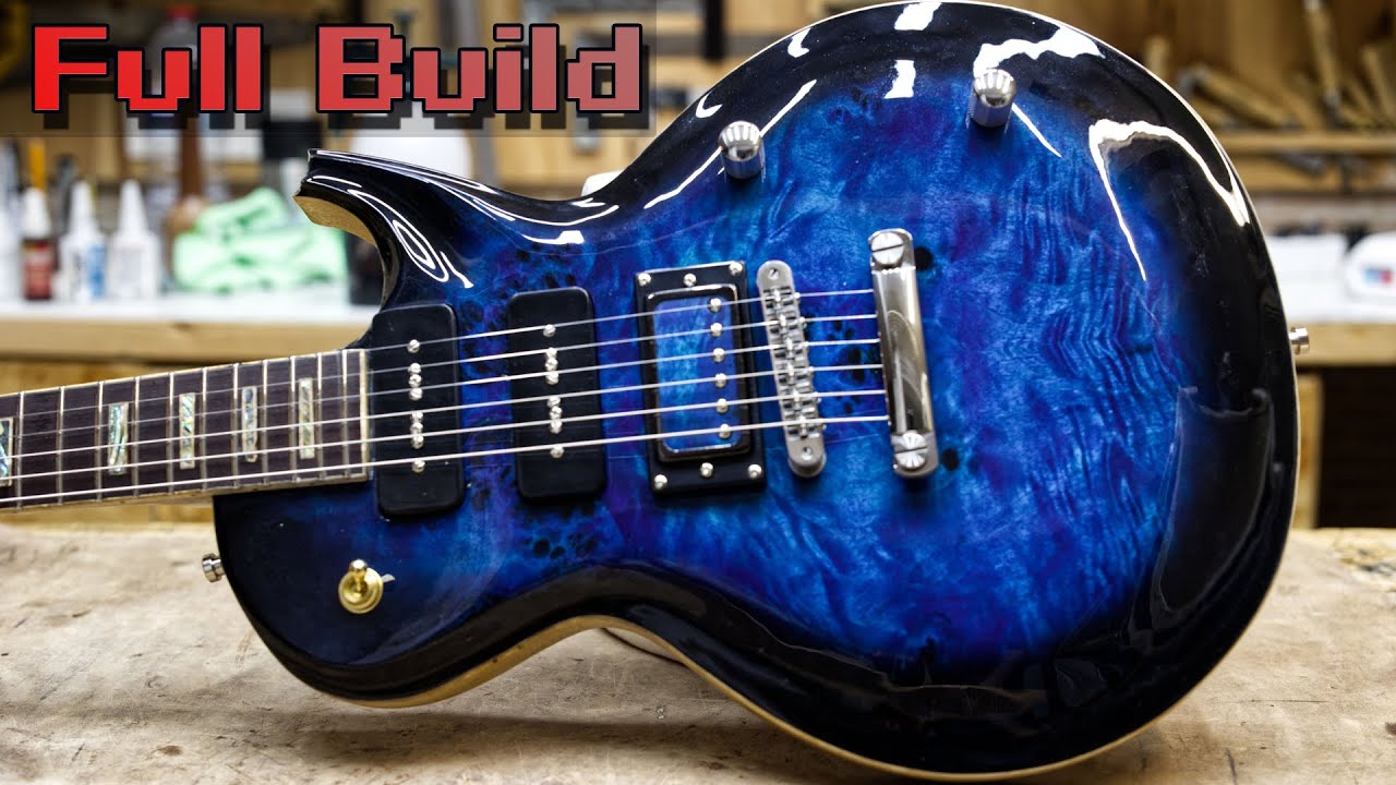 I BUILT another LES PAUL style GUITAR (40K model) [Guyker]