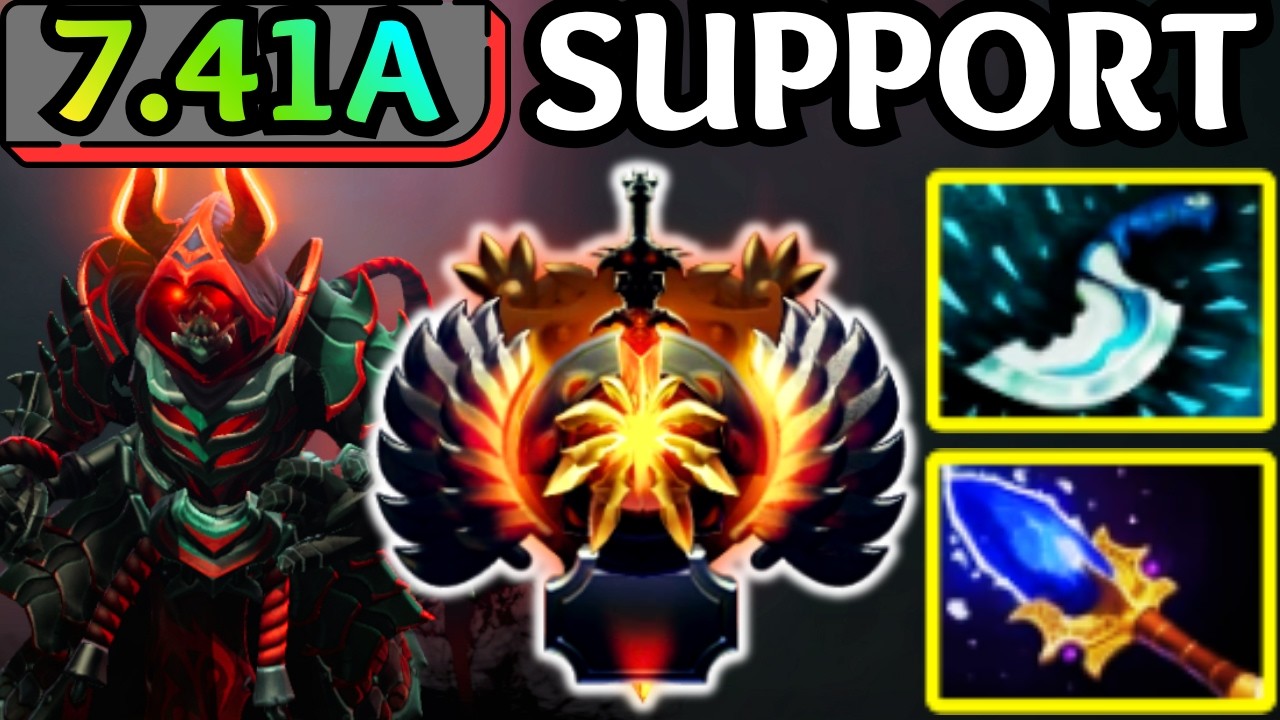 🔥 BROKEN GRIMSTROKE Support &mdash; Soulbind Madness NEW Patch 7.41a 🔥 Dota 2 Support