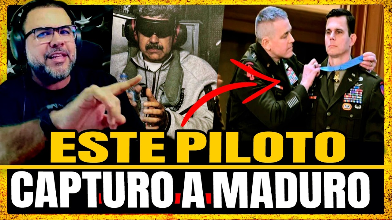 BRUTAL HOMENAJE A PILOTO HERIDO QUE PARTICIPÓ EN LA CAPTURA DE NICOLAS MADURO