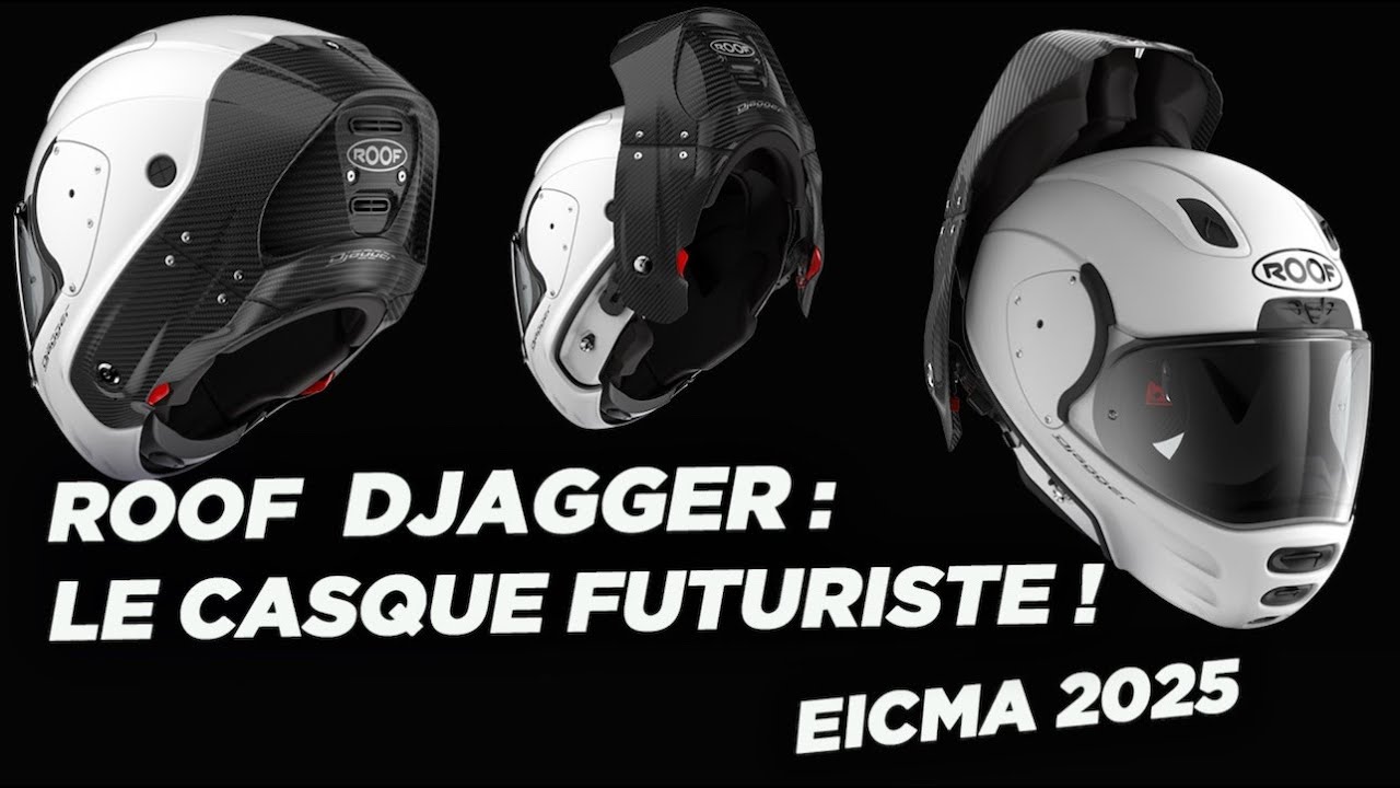 ROOF Djagger : le casque qui s’enfile par l’arrière