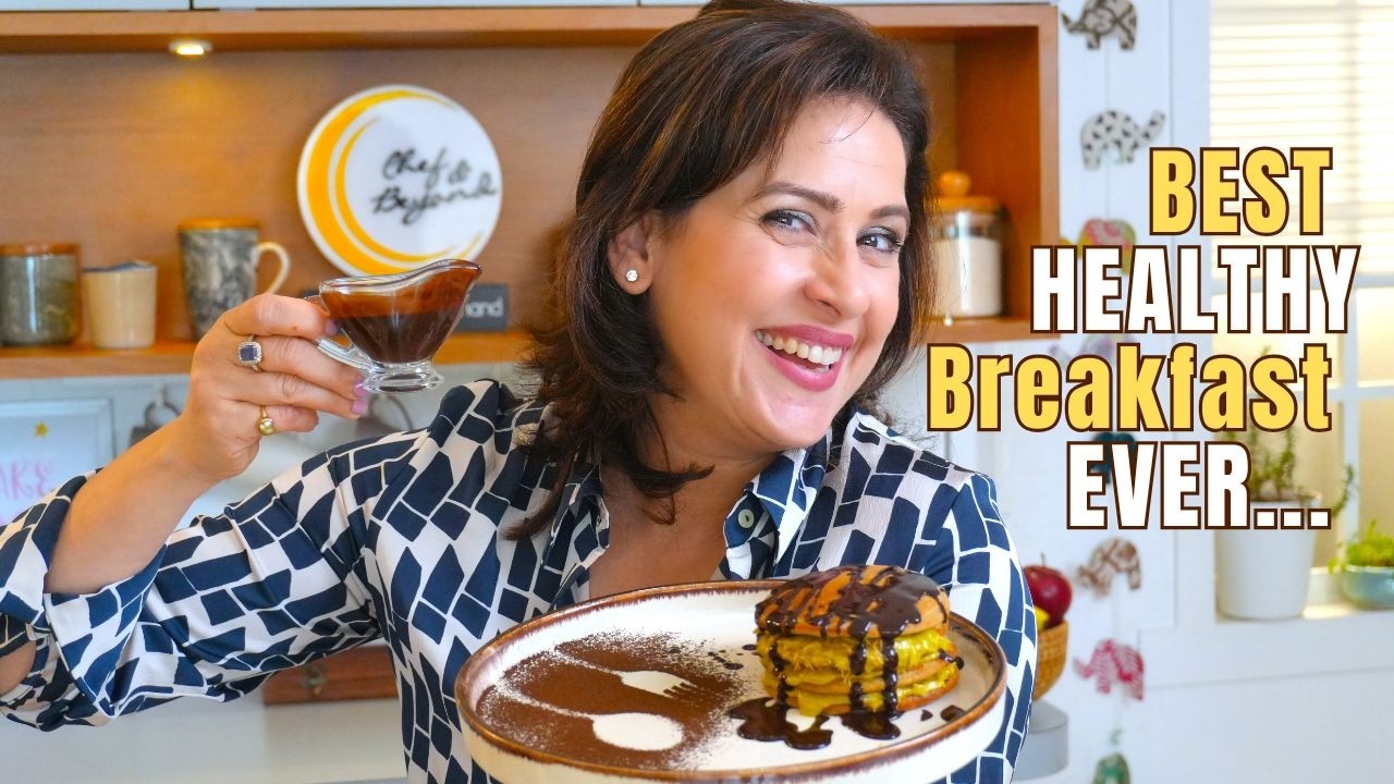 Amrita Raichand's EXPERT Oat Pancake Hack for Kunafa Chocolate Lovers